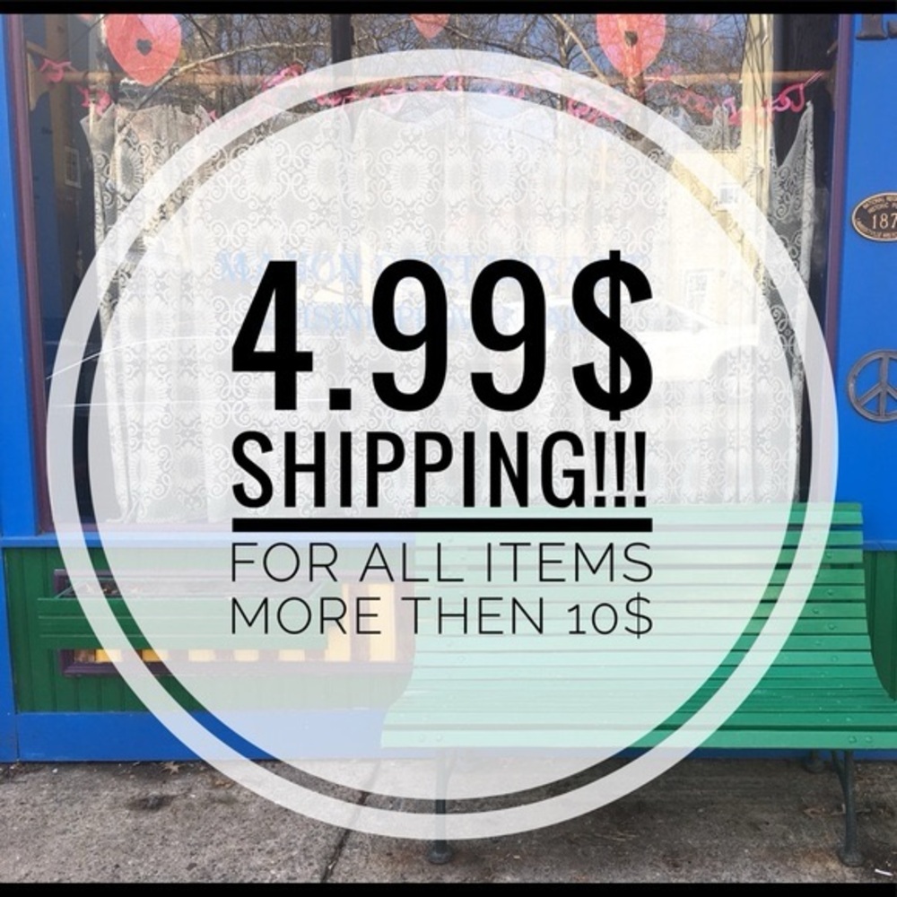 Today Only! Items $10 or more receive $4.99 shipping for today